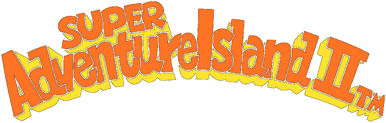 Super Adventure Island II logo for Super Famicom